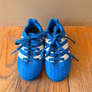 Adidas Kids Bright Blue Soccer Cleats